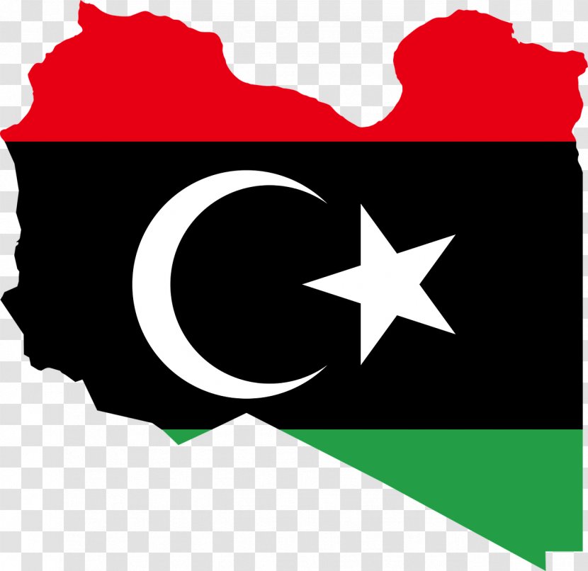 Flag Of Libya Tripoli Kingdom Map Libyan Civil War - Taiwan Transparent PNG