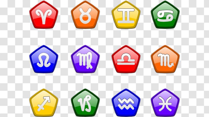 Zodiac Astrological Sign Clip Art - Ico - Horoscope Cliparts Transparent PNG