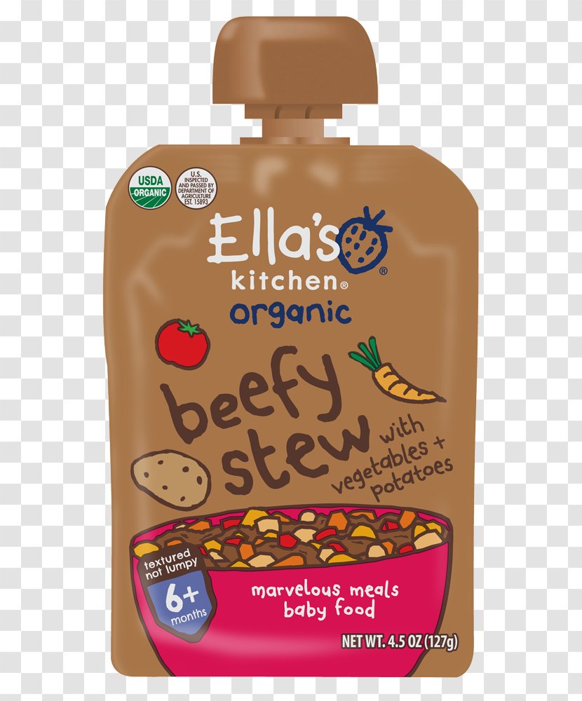 Organic Food Baby Ella's Kitchen Vegetarian Cuisine Rice Cereal - Potato - Vegetable Transparent PNG