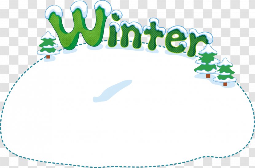 Winter Snow - Vector Transparent PNG