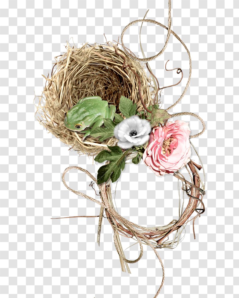 Floral Design Digital Scrapbooking Cut Flowers Paper - Bird Nest - Paeonia Lactiflora Transparent PNG