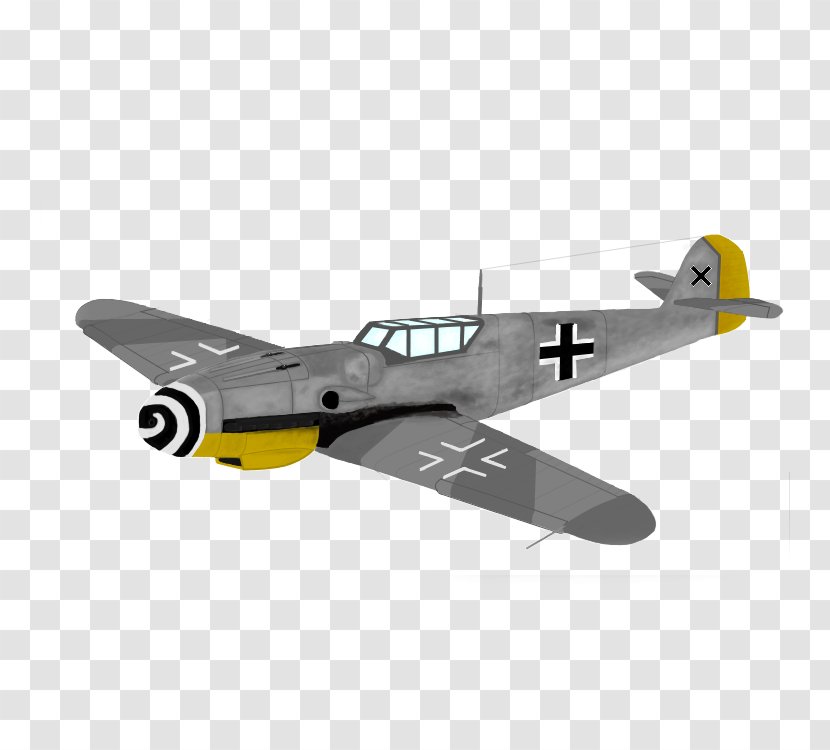 The Messerschmitt Bf 109 Focke-Wulf Fw 190 Airplane Curtiss P-40 Warhawk - Fighter Aircraft Transparent PNG