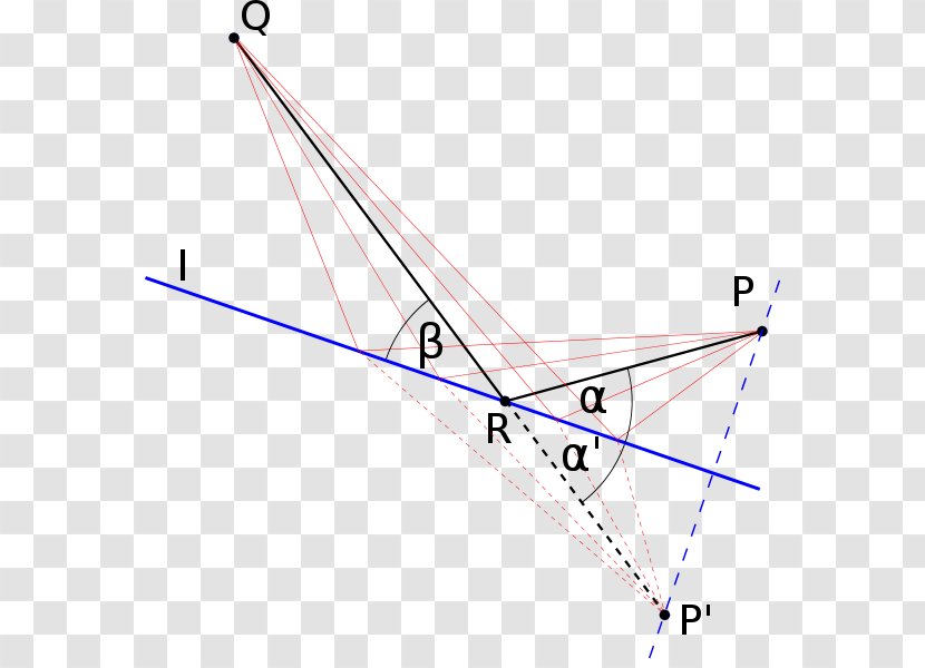 Point Twierdzenie Herona Triangle Line - Symmetry - Optics Transparent PNG