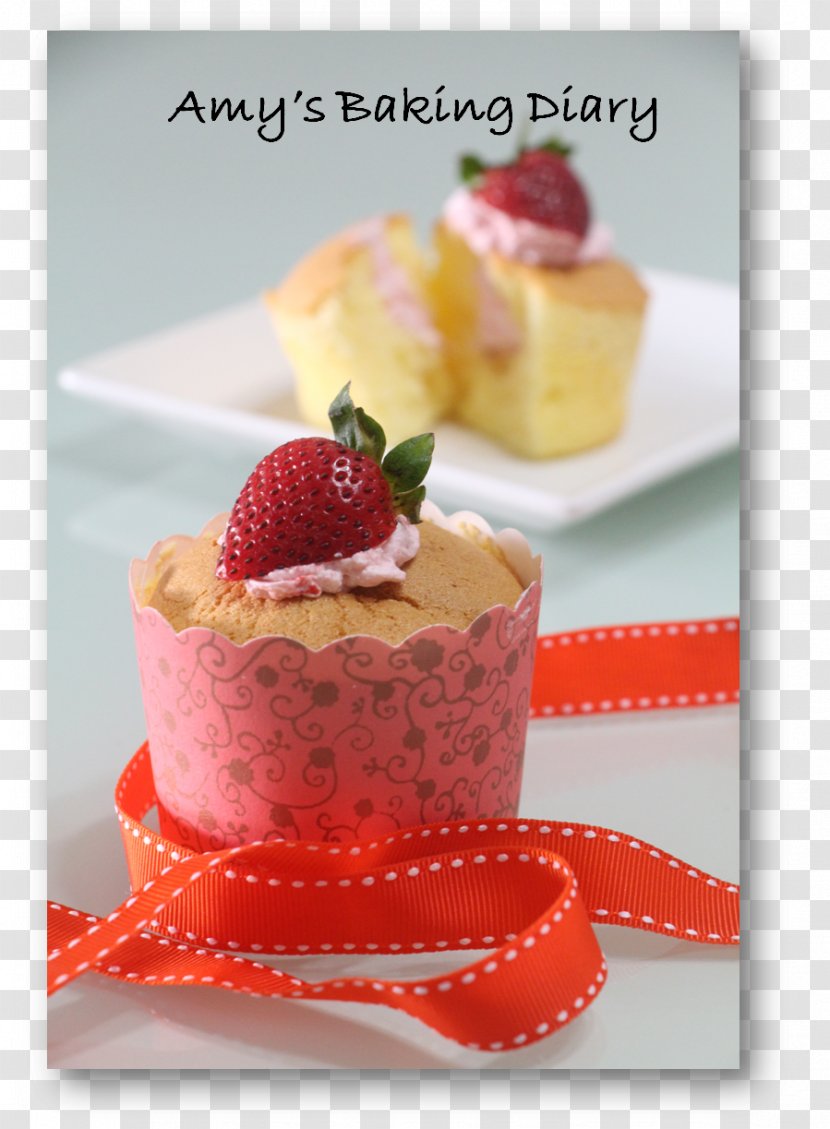 Mousse Cheesecake Muffin Frozen Dessert Sweetness - Strawberry Transparent PNG