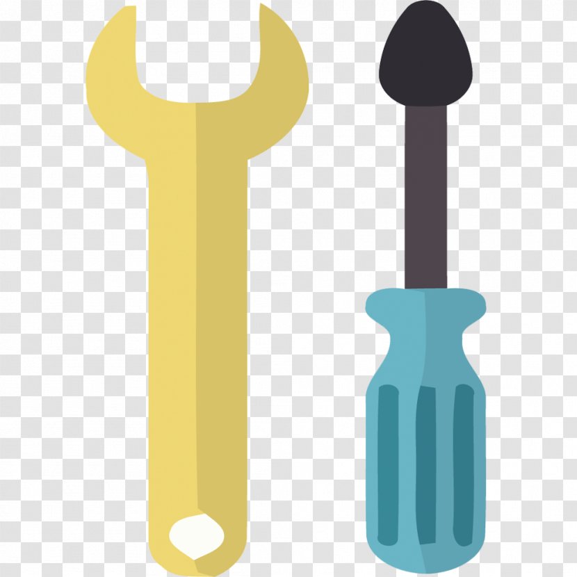 Screwdriver - Flat Vector Material Transparent PNG