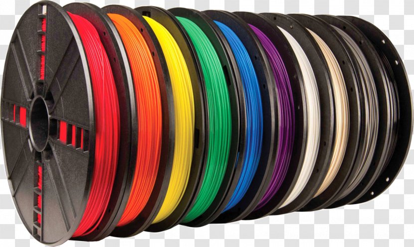 3D Printing Filament MakerBot Polylactic Acid Office Depot - Acrylonitrile Butadiene Styrene - Violet Transparent PNG