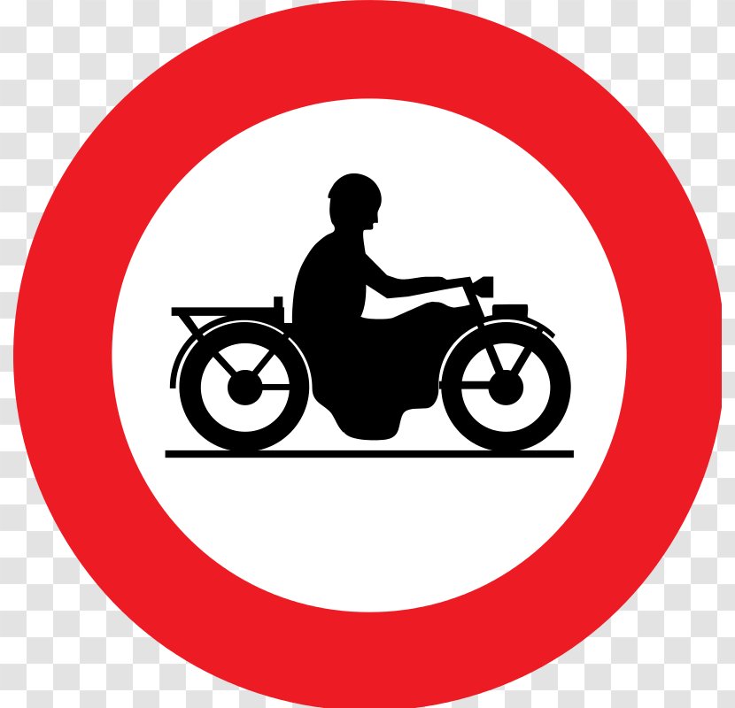 Motorcycle Prohibitory Traffic Sign Motor Vehicle - Heart - Handkarren Transparent PNG