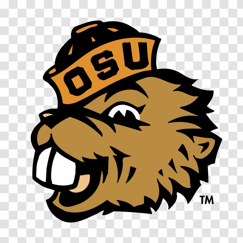 Oregon State University Beavers Football Benny Beaver NCAA Division I Bowl Subdivision - Big Cats Transparent PNG
