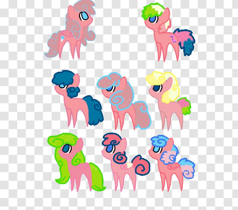 Horse Wall Decal Pink M Clip Art - Character - Gummy Worms Transparent PNG