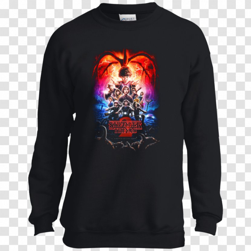 T-shirt Hoodie Stranger Things: The Game Clothing - Brand - Kids T Shirt Transparent PNG