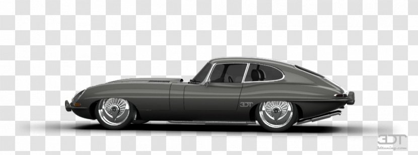 Classic Car Sports Automotive Design Model - Jaguar E-Type Transparent PNG