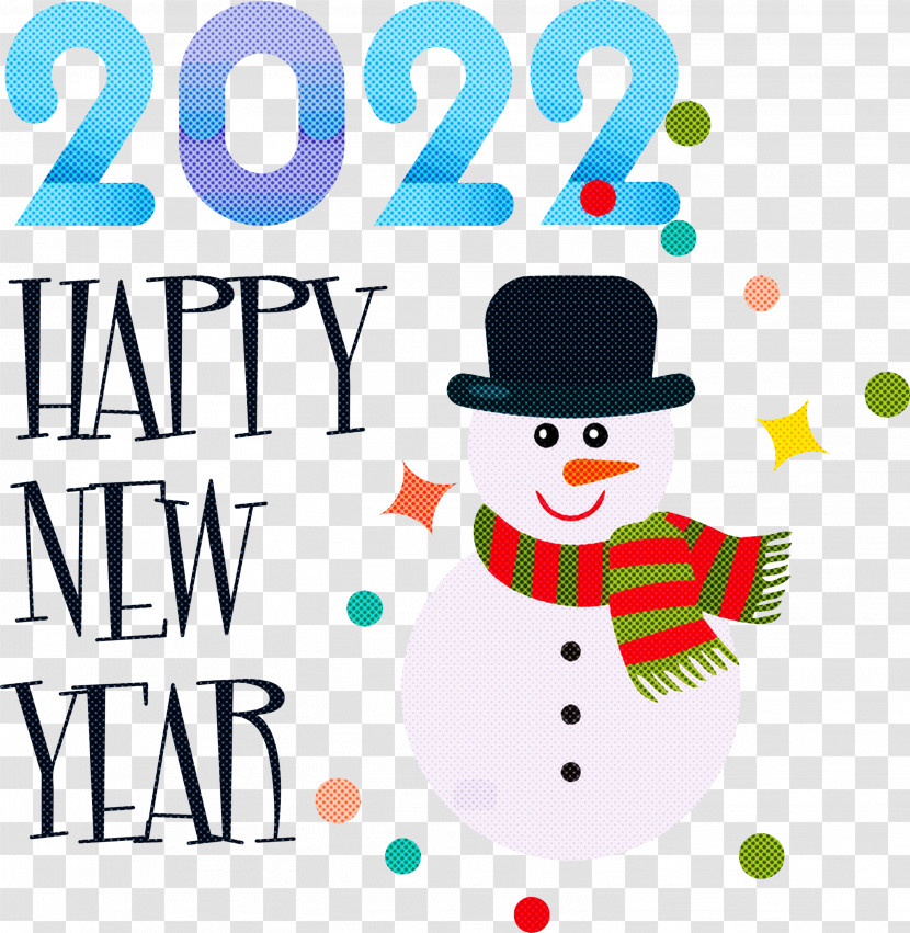 2022 New Year 2022 Happy New Year 2022 Transparent PNG