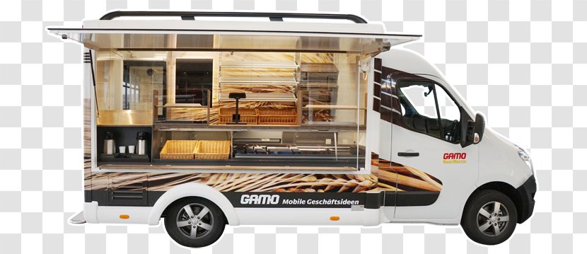 Bakery Bread Breakfast Truck - Food Trailer Transparent PNG
