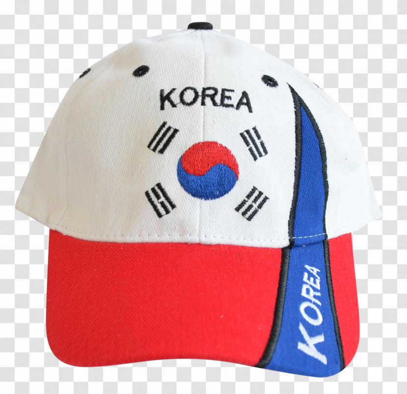 Flag Of South Korea Baseball Cap - Hat Transparent PNG