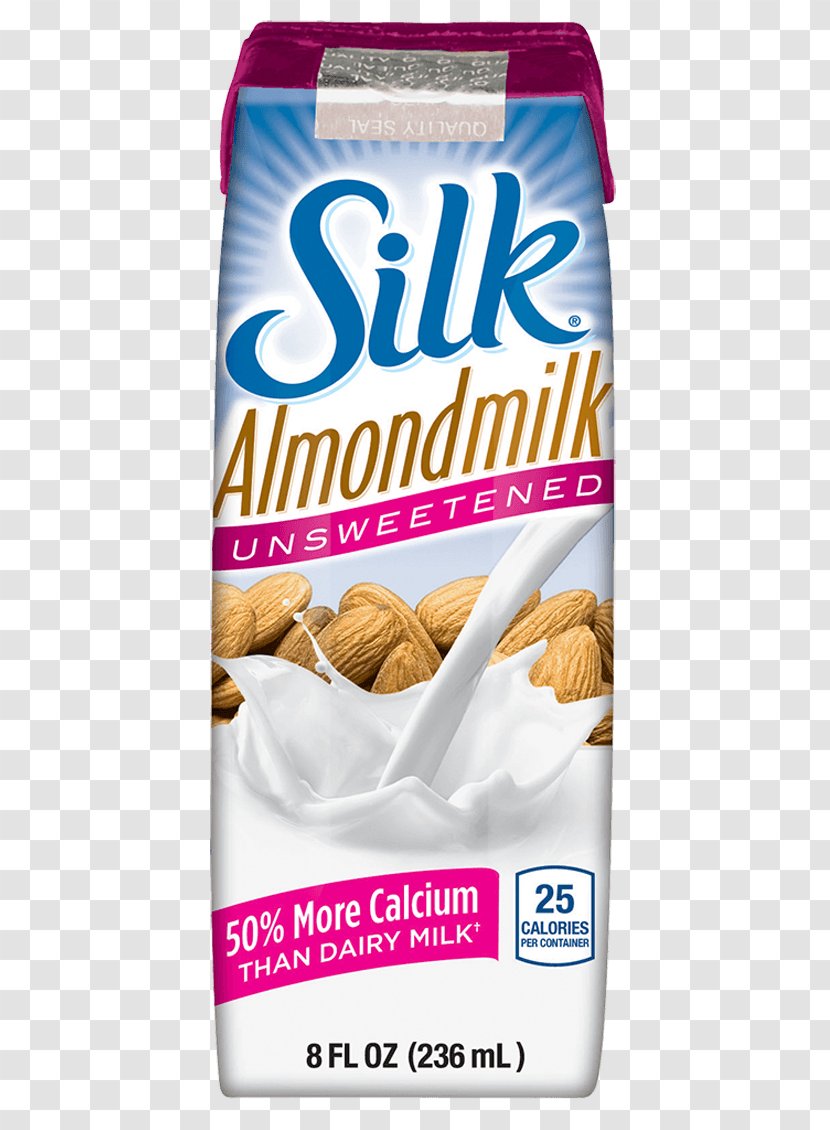 Cream Silk Almond Milk Soy - Food - Unsweetened Transparent PNG