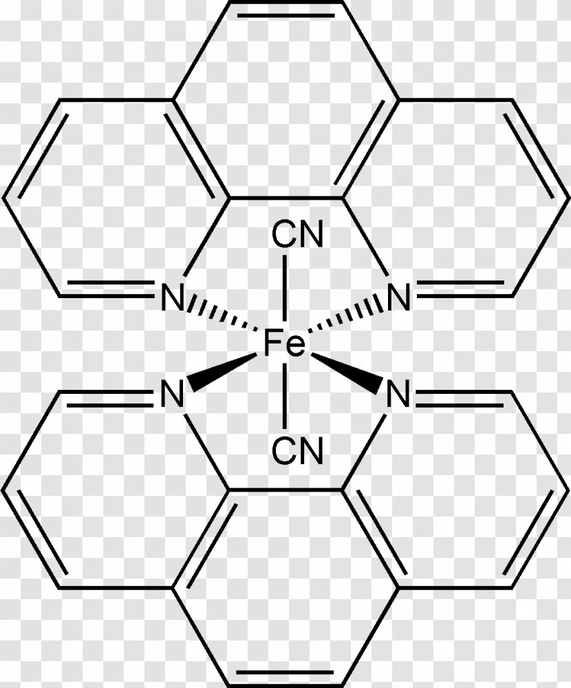 Ligand Phenanthroline Neocuproine Chemistry Molecule - Flower - Hen Transparent PNG