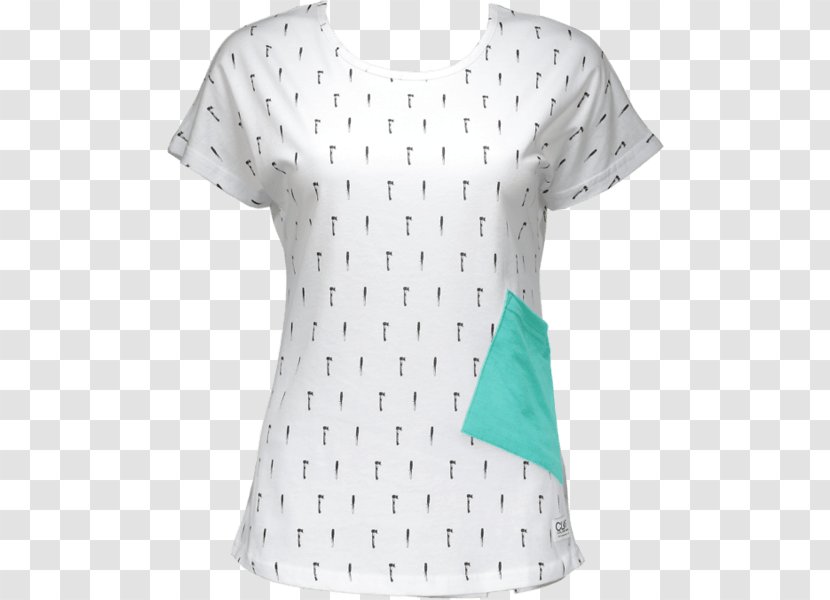 Sleeve Polka Dot T-shirt Blouse Dress Transparent PNG