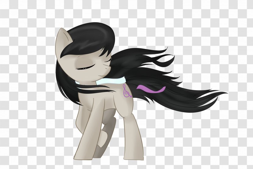 Horse Legendary Creature Black Hair Figurine Supernatural - Silhouette - Octavia Transparent PNG