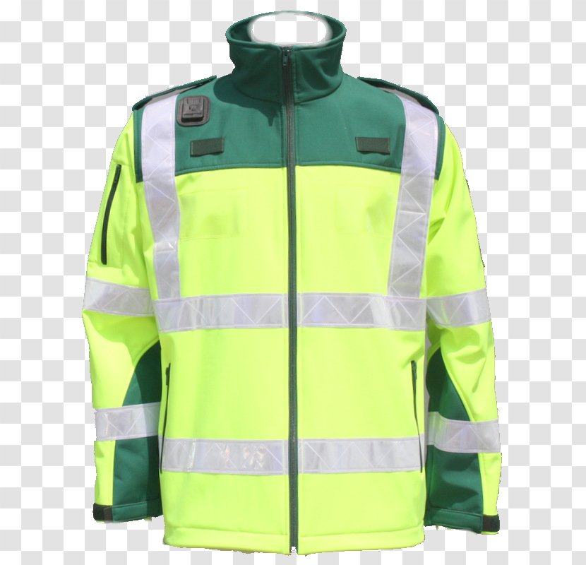 Shell Jacket Paramedic Community First Responder Emergency Medical Technician - Certified Transparent PNG