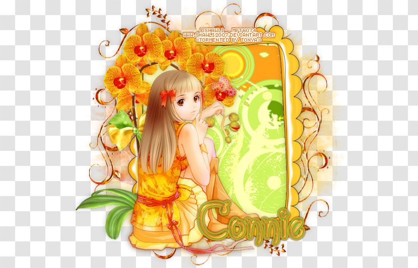 Floral Design Fairy Desktop Wallpaper - Mythical Creature Transparent PNG