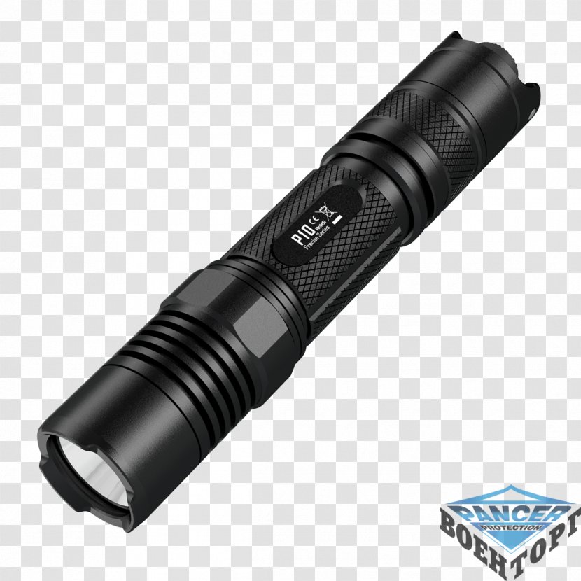 Flashlight Light-emitting Diode Lumen Tactical Light - Strobe Transparent PNG