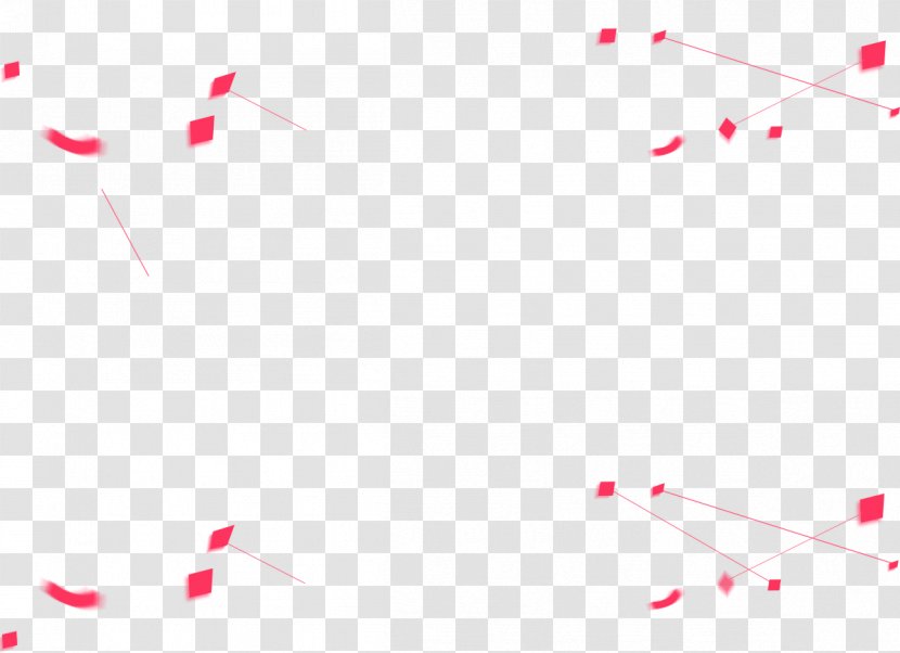 Light Graphic Design Sky Pattern - Symmetry - Floating Red Ribbon Transparent PNG