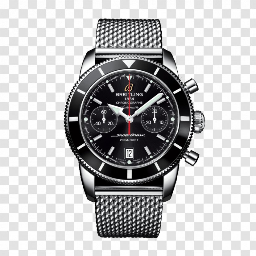 Breitling SA Tissot Watch Chronograph Omega - Clock Transparent PNG