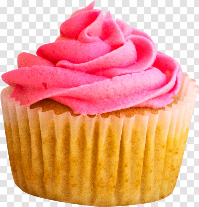 Cupcake American Muffins Clip Art Bakery - Ingredient - Cream Transparent PNG
