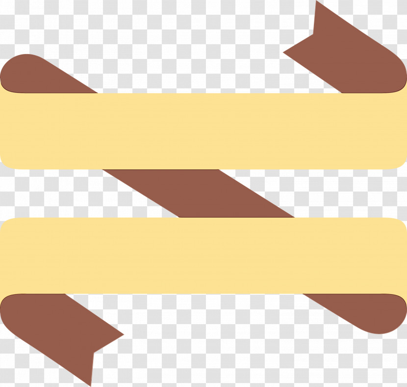 Yellow Font Line Logo Transparent PNG