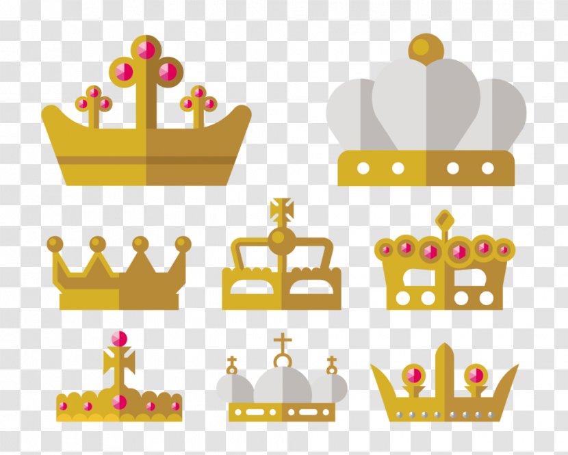 Crown Clip Art - Designer - Cartoon Set Transparent PNG