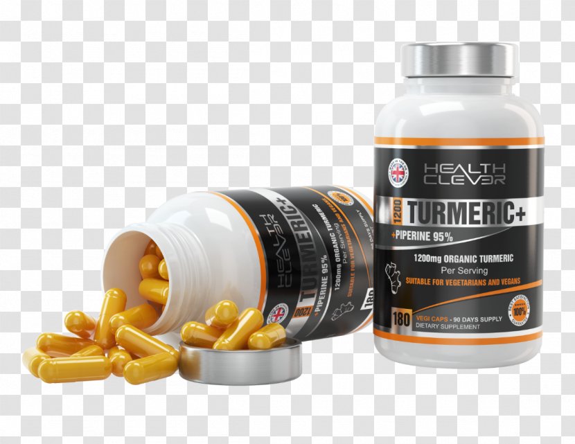 Dietary Supplement Turmeric Curcumin Piperine Omega-3 Fatty Acids - Ingredient - Finger Transparent PNG