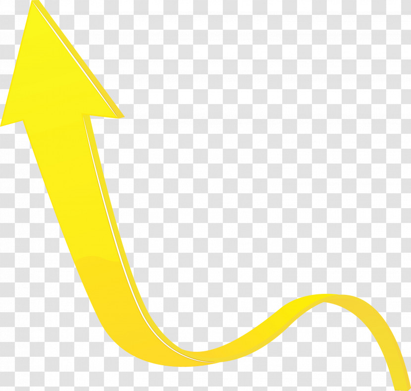 Yellow Line Font Logo Transparent PNG