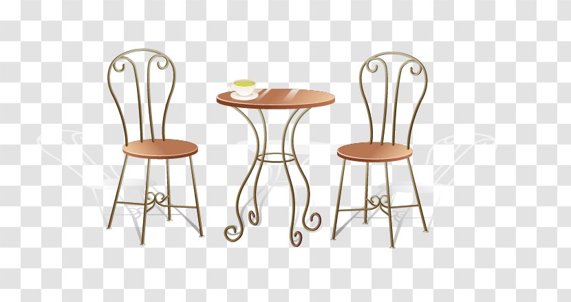 Table Furniture Chair Living Room - Garden - Fashion Seat Transparent PNG