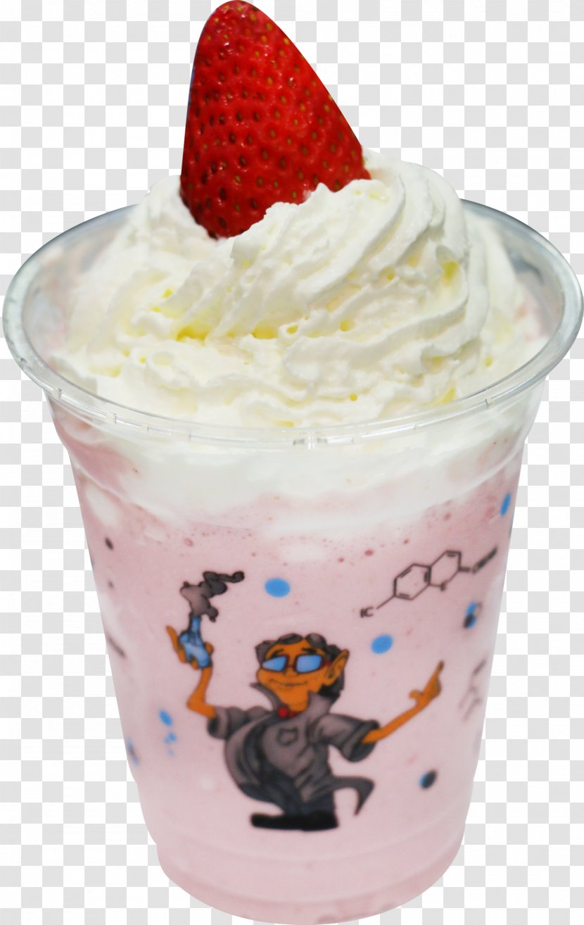 Sundae Frozen Yogurt Milkshake Ice Cream Custard Transparent PNG