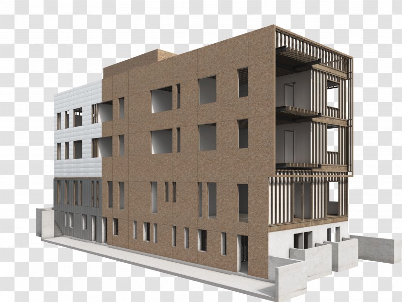 Building Apartment House Condominium Construction - Facade - Buildings Transparent PNG