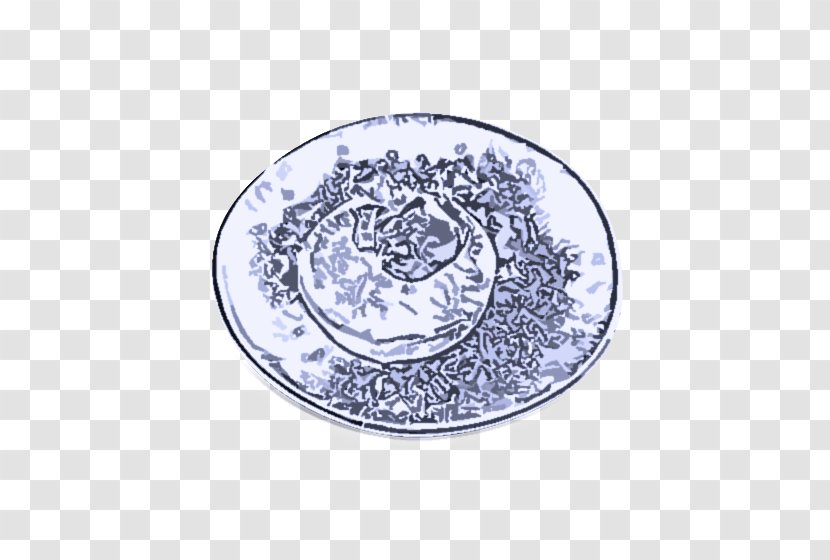 Dishware Plate Tableware Serveware Porcelain - Saucer - Dinnerware Set Blue And White Transparent PNG