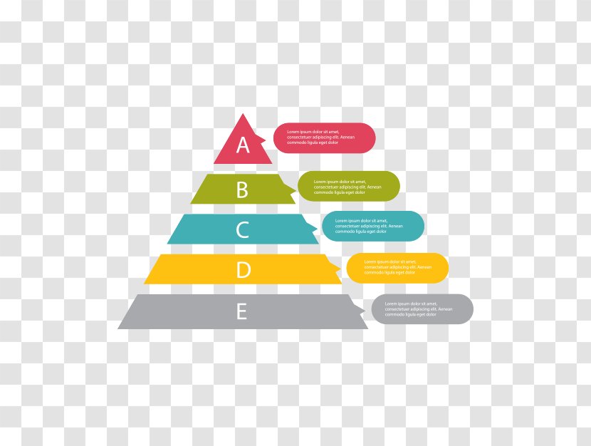 Company Service - Diagram - Classified Vector Pyramid Transparent PNG