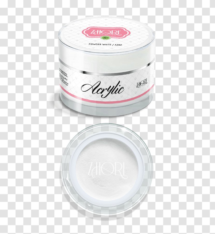 Acrylic Fiber Color Constructor Dust Zhori Nail System - Skin Care - White Powder Transparent PNG