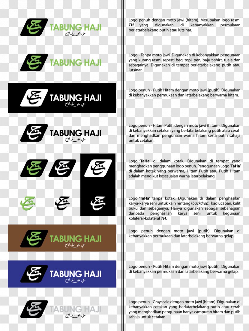 Tabung Haji Corporation Company Corporate Identity Logo - Kuala Lumpur Transparent PNG