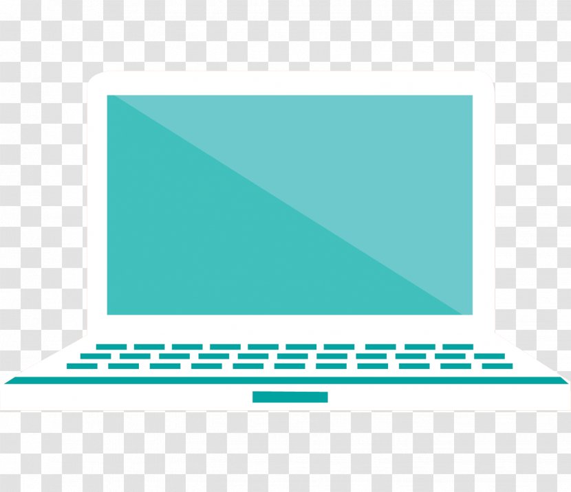Laptop Euclidean Vector Icon - Paper - Creative Flat Transparent PNG