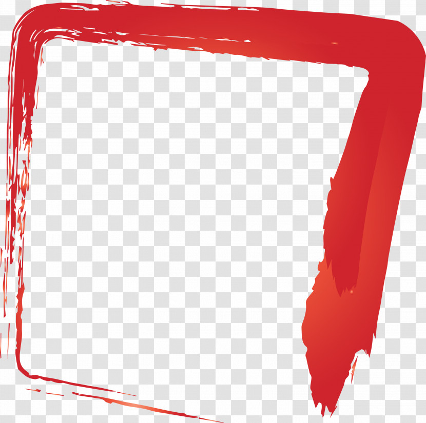 Red Rectangle Transparent PNG