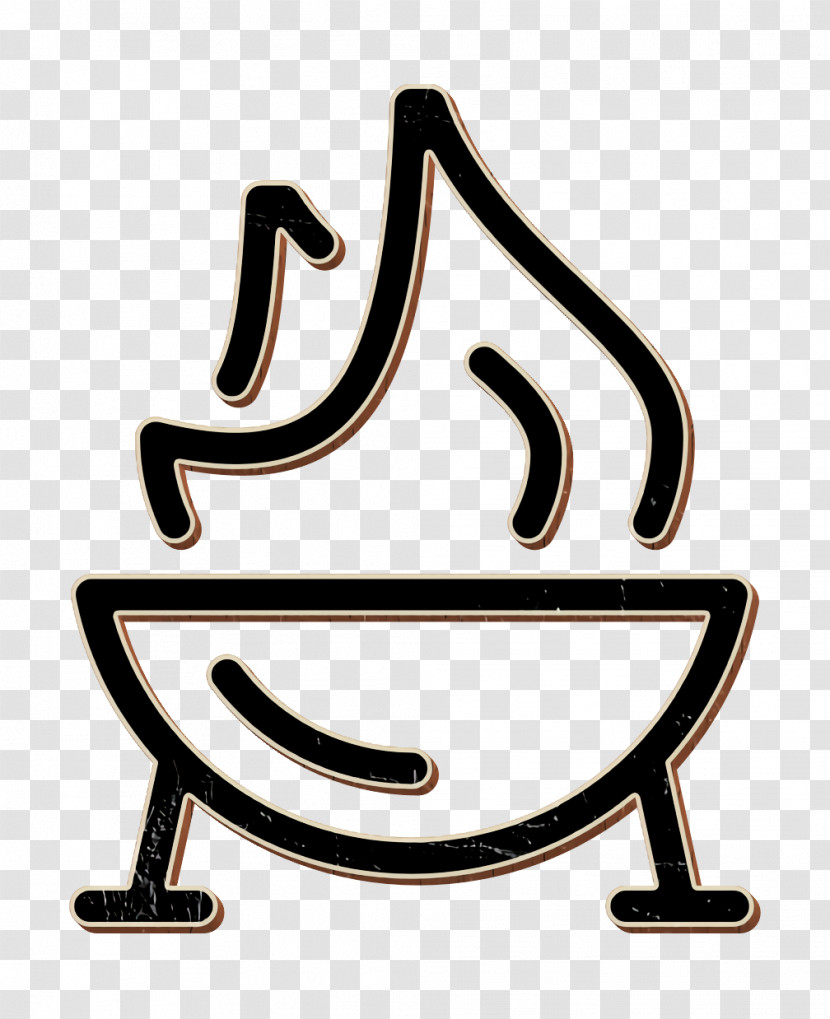 Restaurant Elements Icon Grill Icon Transparent PNG