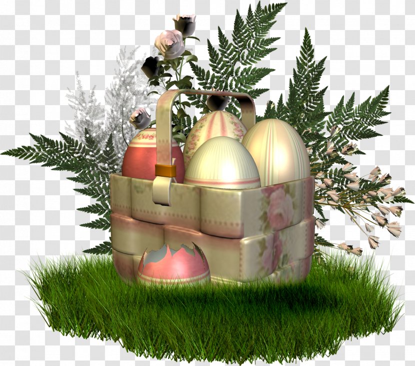 Easter Egg Christmas Tree Transparent PNG