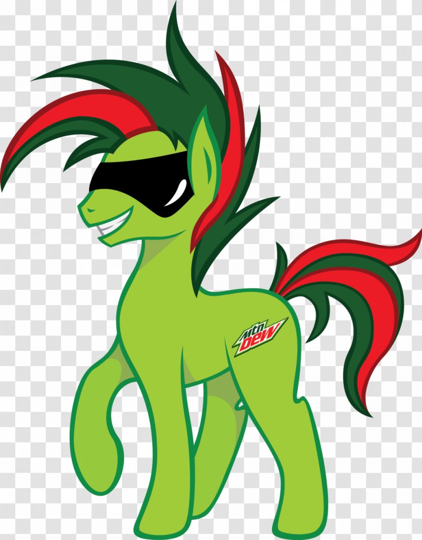 Ice Cream Pony Mountain Dew Caffeine - Vertebrate Transparent PNG