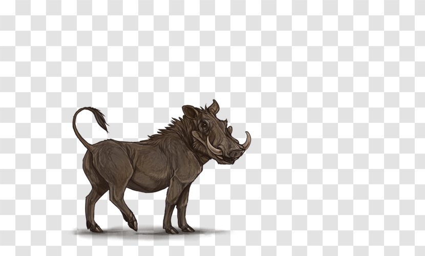 Common Warthog Lion Pig Hyena Mane - Warthoghd Transparent PNG