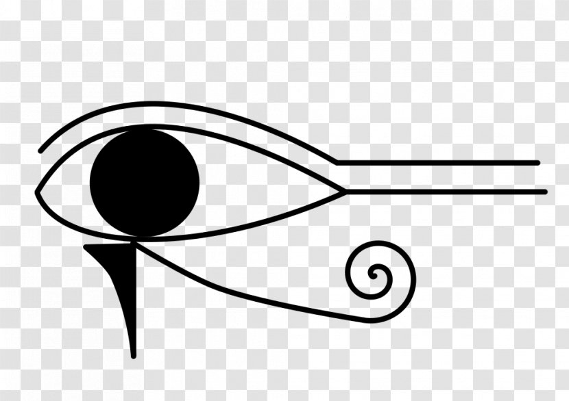 Ancient Egypt Eye Of Horus Egyptian Hieroglyphs - Artwork - Symbol Transparent PNG