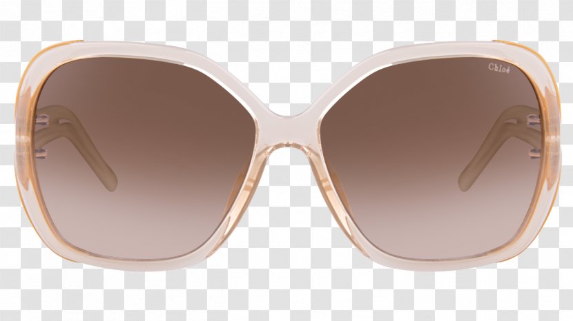 Sunglasses Goggles Eyewear Smoky Quartz - Beige - Chloe Price Transparent PNG