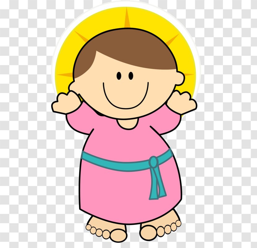 Caricature Drawing Child Jesus - Joint Transparent PNG