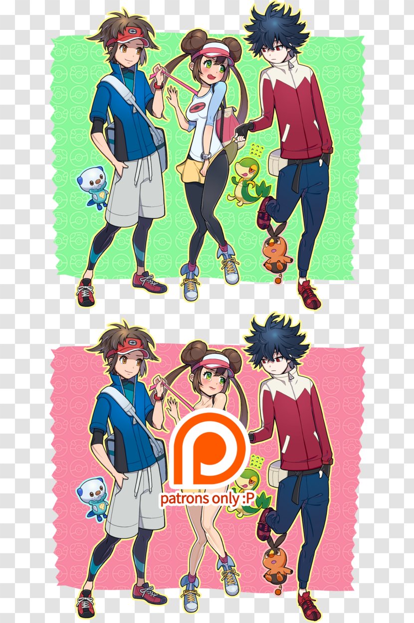 Black & White 2 Pokémon And Fan Art - Watercolor - Pokemon Transparent PNG