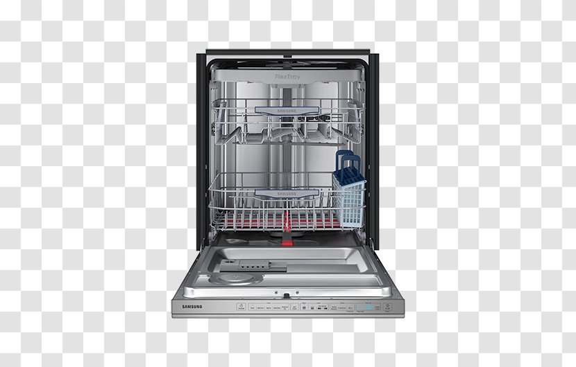 Dishwasher Samsung DW80F800UW Stainless Steel Kitchen - Washing Dish Transparent PNG